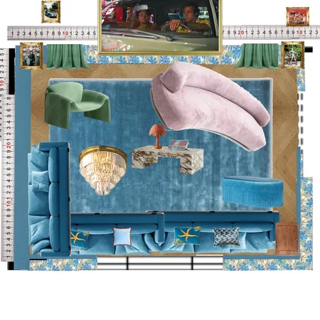 Cinema Interior Design Mood Board by dl2407 on Style Sourcebook