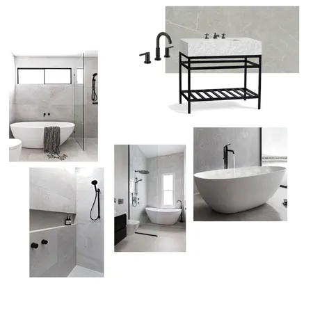 Downstairs Bath Interior Design Mood Board by mechols on Style Sourcebook