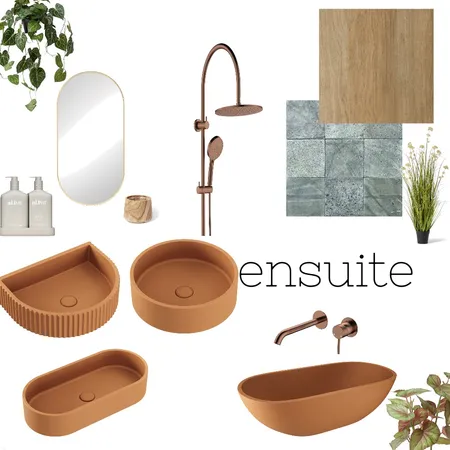 ensuite Interior Design Mood Board by bay design co. on Style Sourcebook