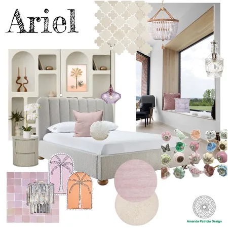 Ariel's Room Interior Design Mood Board by Aponedesign@gmail.com on Style Sourcebook