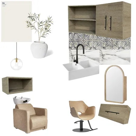 Salon stations Interior Design Mood Board by njb444 on Style Sourcebook