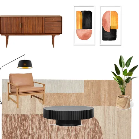 Mid Century Interior Design Mood Board by interiorsbyleesh@gmail.com on Style Sourcebook