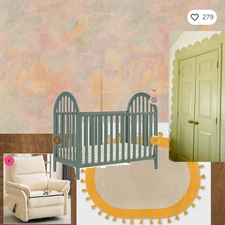Nursery Option 6 Interior Design Mood Board by sierra.linstead@icloud.com on Style Sourcebook