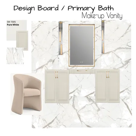 CDS Make-up Vanity Interior Design Mood Board by MicheleDeniseDesigns on Style Sourcebook