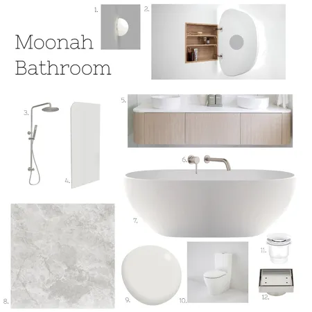 Part C Bathroom Jessica Hennessey Interior Design Mood Board by JessicaHennessey on Style Sourcebook