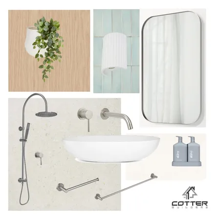 Tide - Main Bathroom Interior Design Mood Board by Cotter Builders on Style Sourcebook