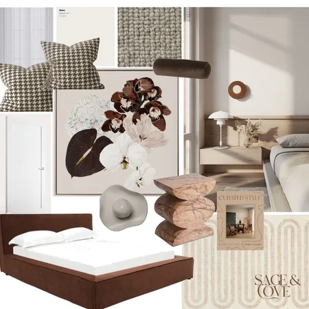 Solara - Guest Bedroom Interior Design Mood Board by Sage & Cove Interiors on Style Sourcebook
