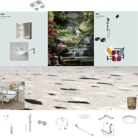 Accessible Bathroom Interior Design Mood Board by Paless Homes on Style Sourcebook