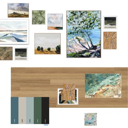 Hallway Wall Art Interior Design Mood Board by sophie.s.liang@gmail.com on Style Sourcebook