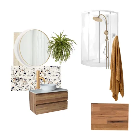 Tiny House Bathroom Interior Design Mood Board by Aria Pilgrim on Style Sourcebook