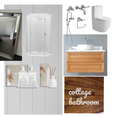 cottage bathroom Interior Design Mood Board by HIGH VALLEY on Style Sourcebook
