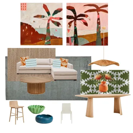 Sunrise Bungalow Interior Design Mood Board by Briana Forster Design on Style Sourcebook
