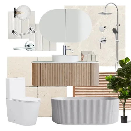 Nero Mecca - Chrome Interior Design Mood Board by The Blue Space on Style Sourcebook