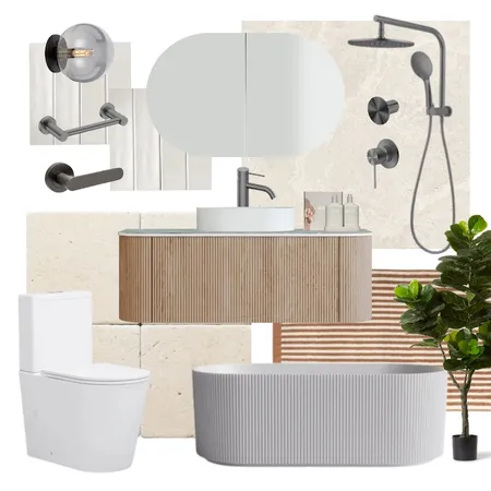 Nero Mecca - Gunmetal Interior Design Mood Board by The Blue Space on Style Sourcebook