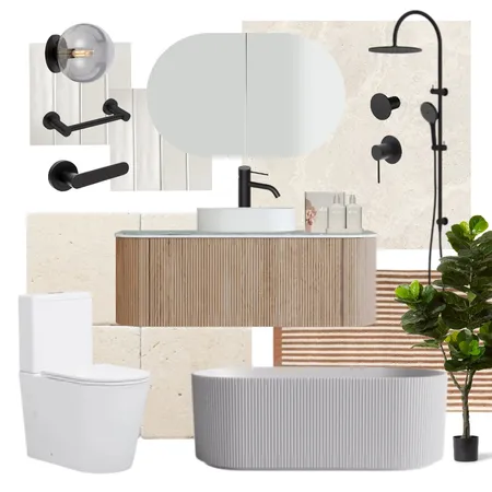 Nero Mecca - Matte Black Interior Design Mood Board by The Blue Space on Style Sourcebook