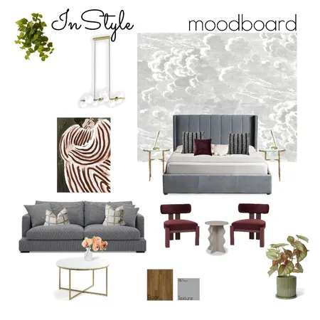 one bedroom house Interior Design Mood Board by InStyle Idea on Style Sourcebook