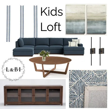Kids Loft Interior Design Mood Board by Loft&Blush on Style Sourcebook