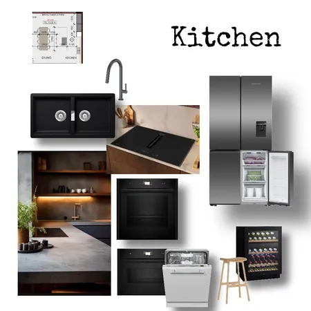 Kitchen Interior Design Mood Board by Nferns24 on Style Sourcebook