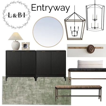 Ulmer Entry Interior Design Mood Board by Loft&Blush on Style Sourcebook