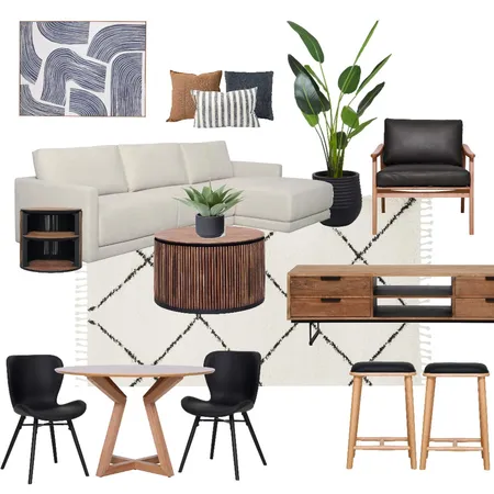 Bachelors Pad 2 Interior Design Mood Board by Oz Design on Style Sourcebook