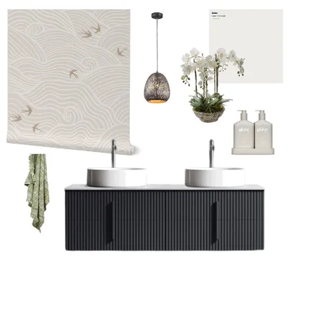Zen bird bathroom Interior Design Mood Board by Kitten Lane on Style Sourcebook