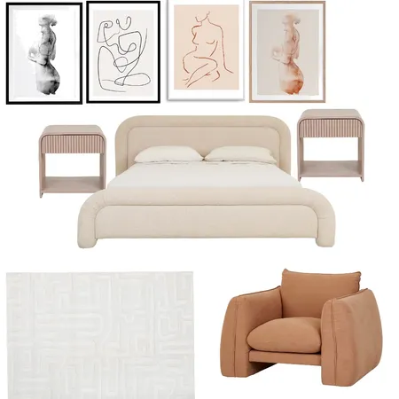Rosebery Master Bedroom Interior Design Mood Board by DianaPolizois on Style Sourcebook