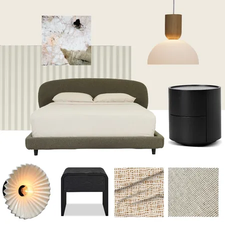 Bedroom green Interior Design Mood Board by Einzig on Style Sourcebook
