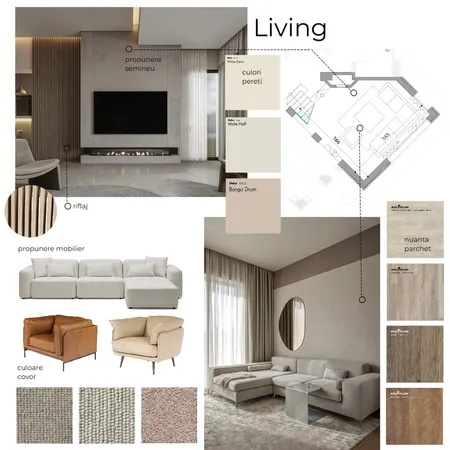 Living Ciobanu Interior Design Mood Board by Sonja D. on Style Sourcebook