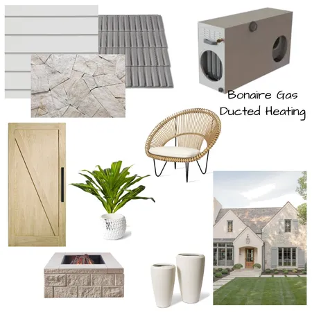 Exterior Home - Gas ducted Interior Design Mood Board by Tee on Style Sourcebook