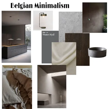 Belgian Minimalism Interior Design Mood Board by NeffAlejandre on Style Sourcebook