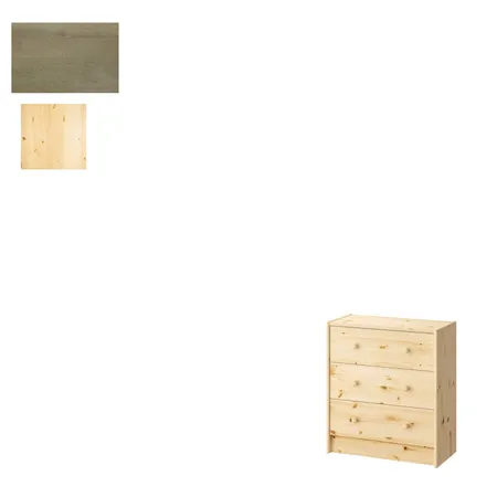 לוח השראה סלון מטבח Interior Design Mood Board by 1רחלי