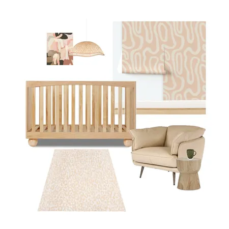 SOFT ABSTRACT NURSERY Interior Design Mood Board by andreak on Style Sourcebook