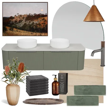 Outback Plains | Santos with Melody Mirror Interior Design Mood Board by Timberline on Style Sourcebook
