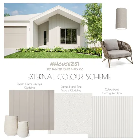 #House251 External Interior Design Mood Board by White Building Co on Style Sourcebook
