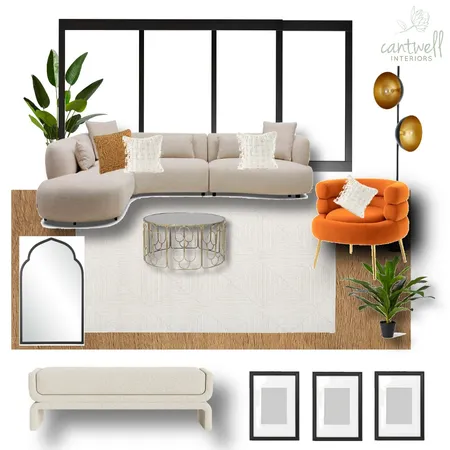 Modern lux - Cyprus rug Interior Design Mood Board by Cantwell Interiors on Style Sourcebook