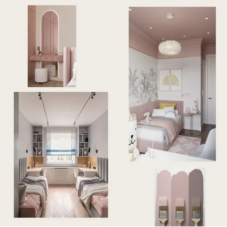детская девочек Interior Design Mood Board by Anastasiya Botina on Style Sourcebook