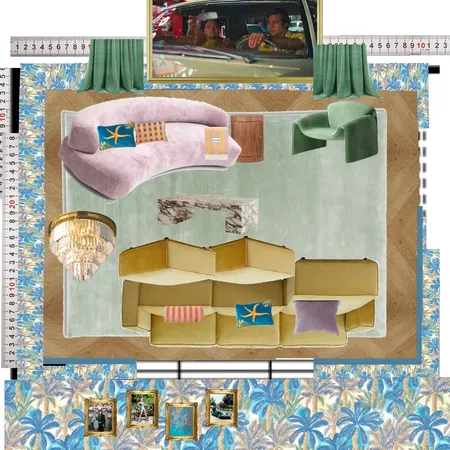 Cinema Interior Design Mood Board by dl2407 on Style Sourcebook