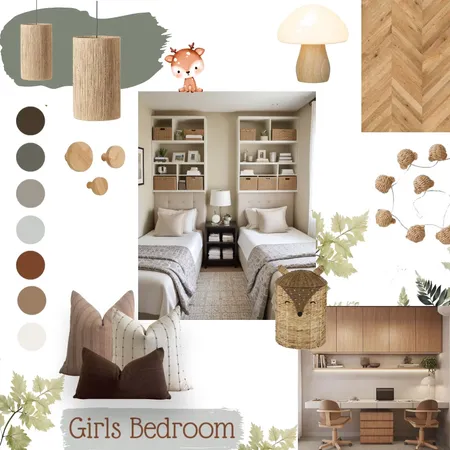 Bedroom girls Interior Design Mood Board by Samia45 on Style Sourcebook
