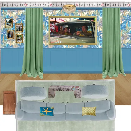 Cinema Main Wall Interior Design Mood Board by dl2407 on Style Sourcebook
