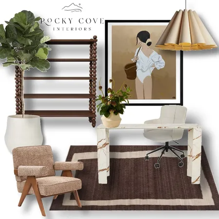 Sleek office Interior Design Mood Board by Rocky Cove Interiors on Style Sourcebook