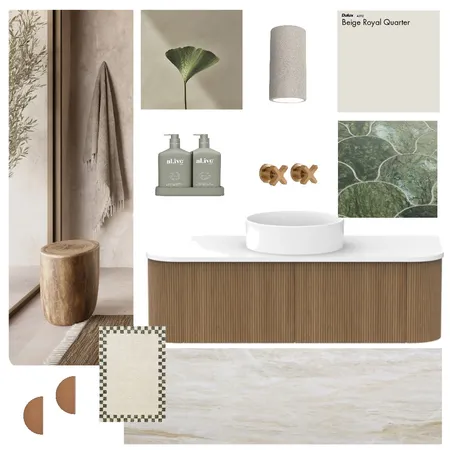 Med Bathroom Interior Design Mood Board by Elwood & Green Interiors on Style Sourcebook