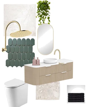Bathroom 1 Interior Design Mood Board by Kat_amity@hotmail.com on Style Sourcebook