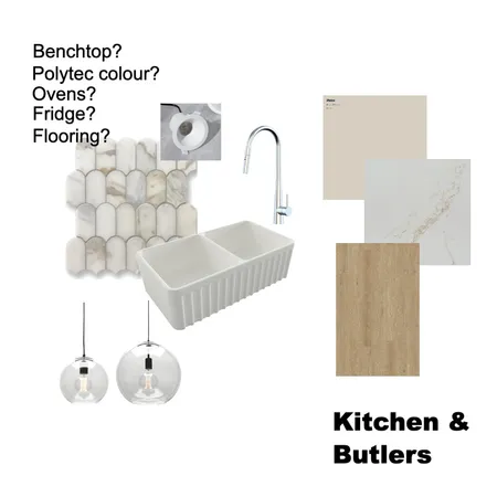 Kitchen and Butlers Interior Design Mood Board by Noremac Constructions on Style Sourcebook