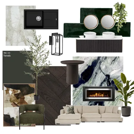 noir luxe Interior Design Mood Board by mieshacalder on Style Sourcebook