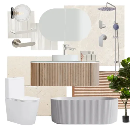 Caroma Urbane II - Brushed Nickel Interior Design Mood Board by The Blue Space on Style Sourcebook
