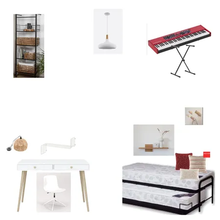 חדר עבודה Interior Design Mood Board by shira on Style Sourcebook