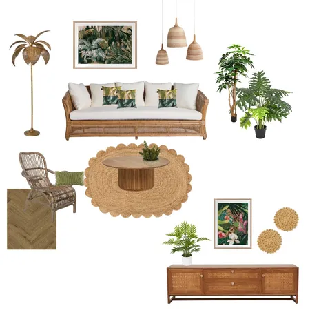 Tropical Interior Design Mood Board by SvenjaKueng on Style Sourcebook