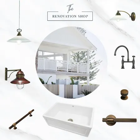 Classic Beach House Interior Design Mood Board by The Renovation Shop on Style Sourcebook