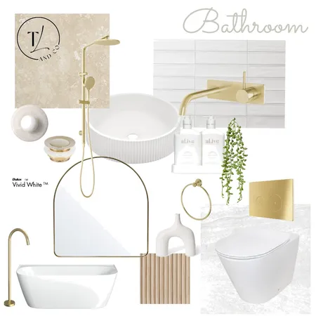 Bathroom Interior Design Mood Board by Tomorrowlivingandco on Style Sourcebook