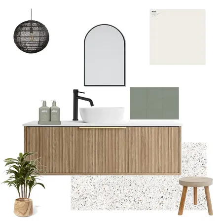 Modern coastal bathroom Interior Design Mood Board by Kim Stocks Designs on Style Sourcebook
